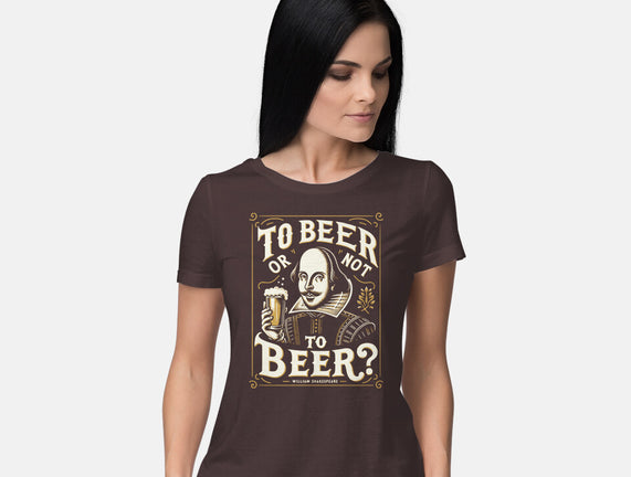 To Beer Or Not To Beer