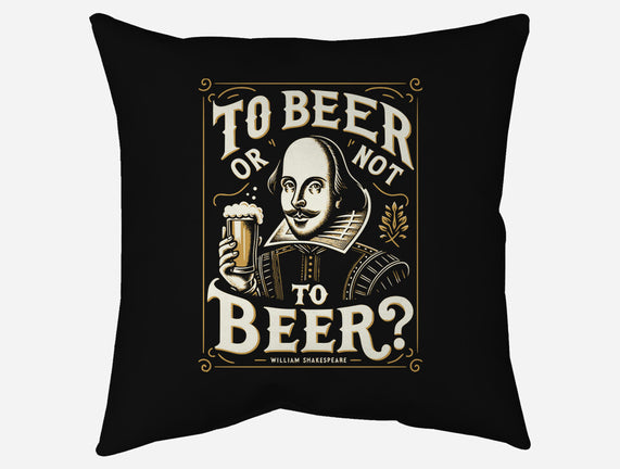 To Beer Or Not To Beer