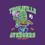 Tromaville Avengers-Womens-Off Shoulder-Sweatshirt-Nemons