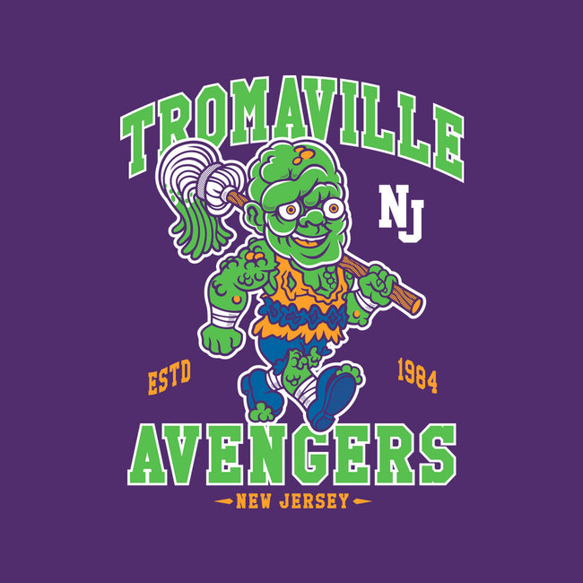 Tromaville Avengers-Womens-Off Shoulder-Tee-Nemons