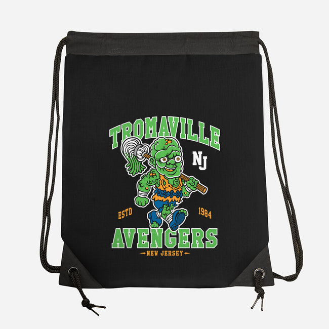 Tromaville Avengers-None-Drawstring-Bag-Nemons