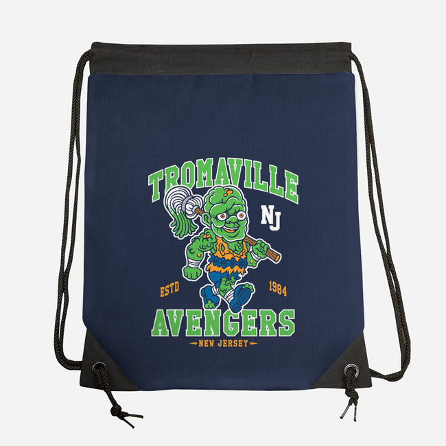 Tromaville Avengers-None-Drawstring-Bag-Nemons