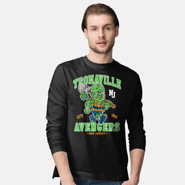 Tromaville Avengers-Mens-Long Sleeved-Tee-Nemons