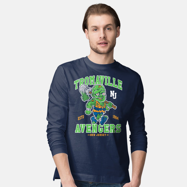 Tromaville Avengers-Mens-Long Sleeved-Tee-Nemons