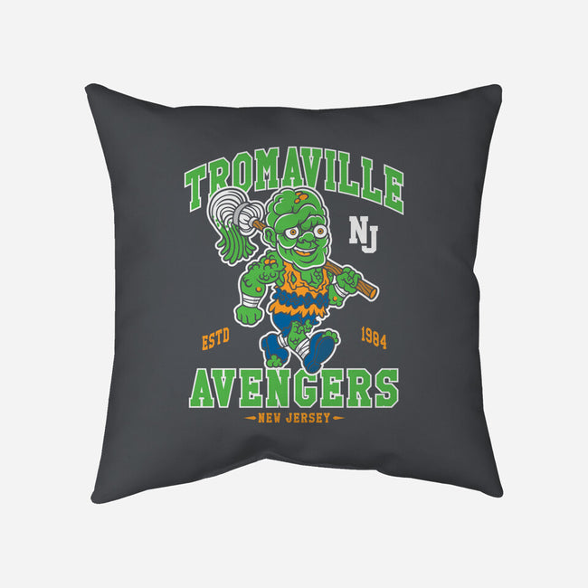Tromaville Avengers-None-Removable Cover w Insert-Throw Pillow-Nemons