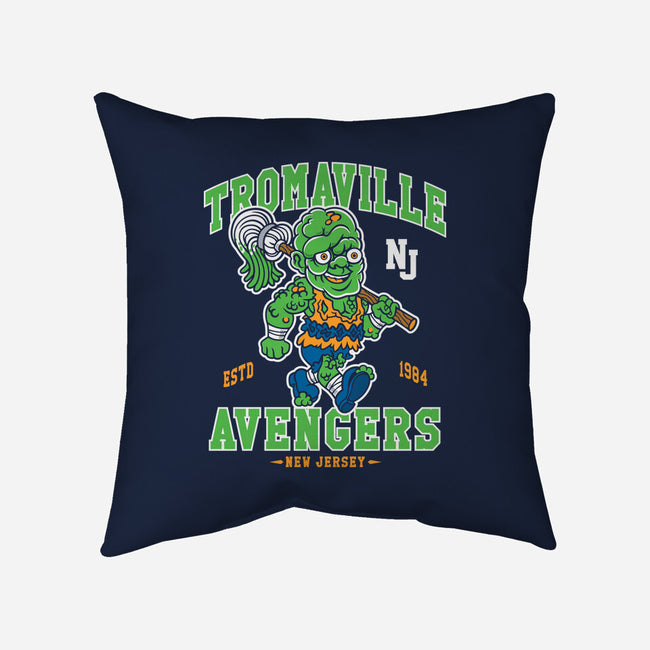 Tromaville Avengers-None-Removable Cover w Insert-Throw Pillow-Nemons