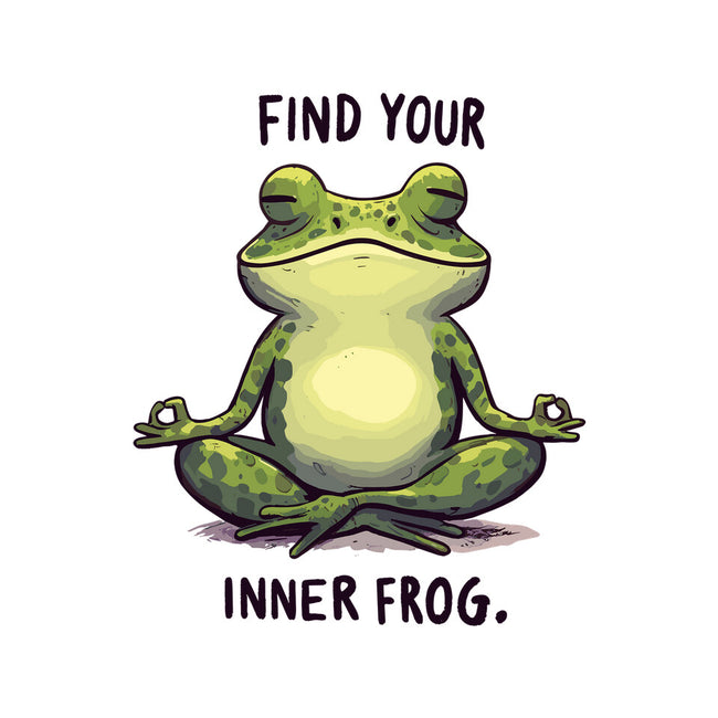 Find Your Inner Frog-None-Drawstring-Bag-Evgmerk