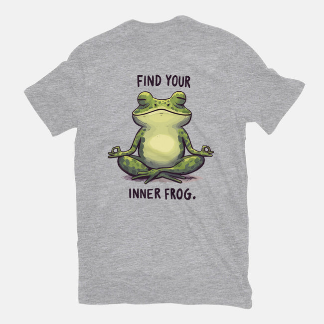 Find Your Inner Frog-Womens-Fitted-Tee-Evgmerk