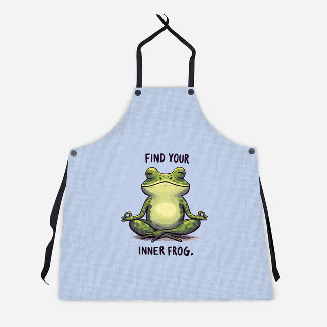 Find Your Inner Frog-Unisex-Kitchen-Apron-Evgmerk