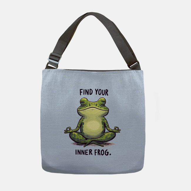 Find Your Inner Frog-None-Adjustable Tote-Bag-Evgmerk