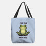 Find Your Inner Frog-None-Basic Tote-Bag-Evgmerk