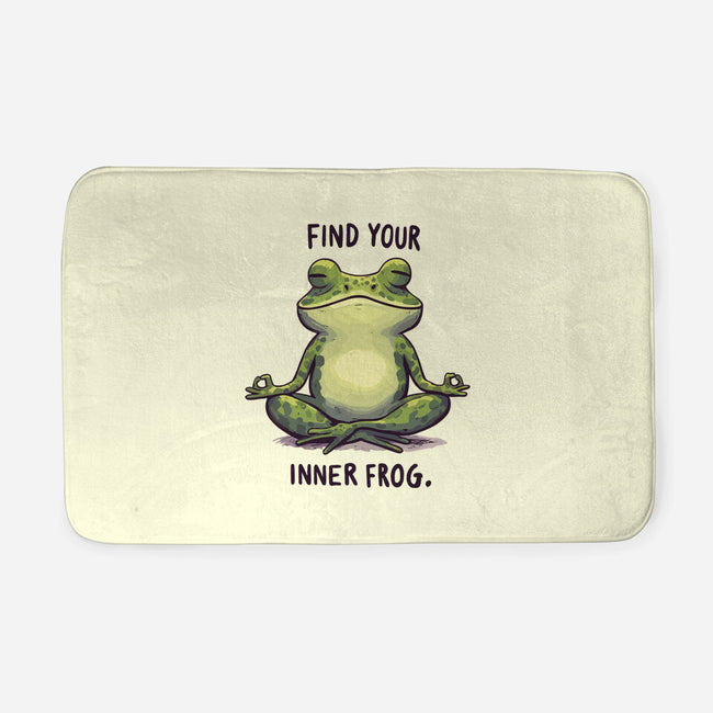 Find Your Inner Frog-None-Memory Foam-Bath Mat-Evgmerk