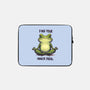 Find Your Inner Frog-None-Zippered-Laptop Sleeve-Evgmerk