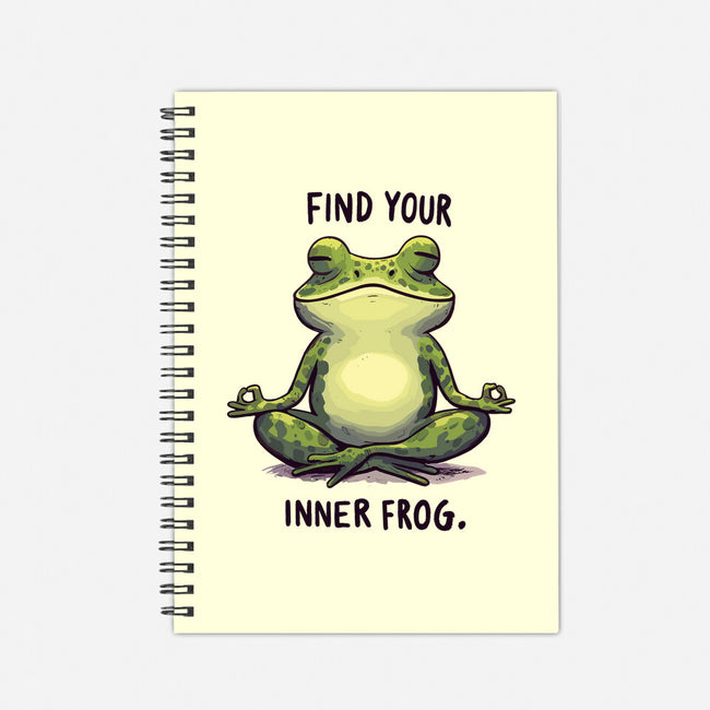 Find Your Inner Frog-None-Dot Grid-Notebook-Evgmerk