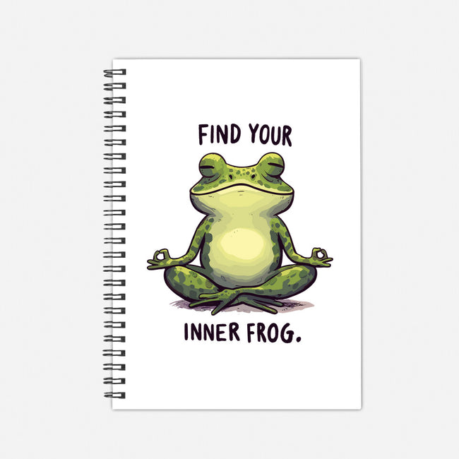 Find Your Inner Frog-None-Dot Grid-Notebook-Evgmerk