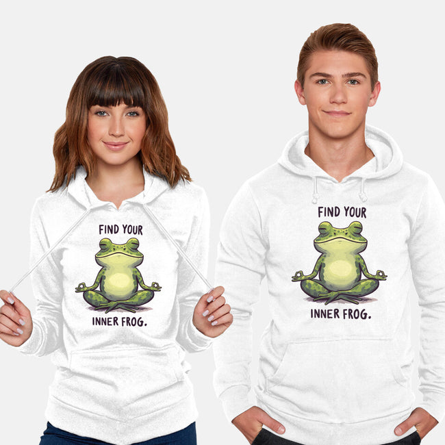 Find Your Inner Frog-Unisex-Pullover-Sweatshirt-Evgmerk