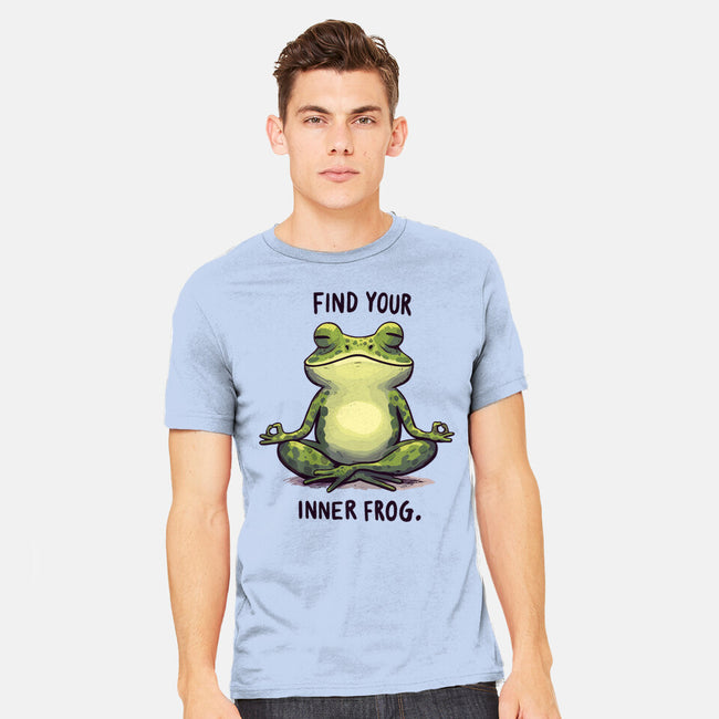 Find Your Inner Frog-Mens-Heavyweight-Tee-Evgmerk