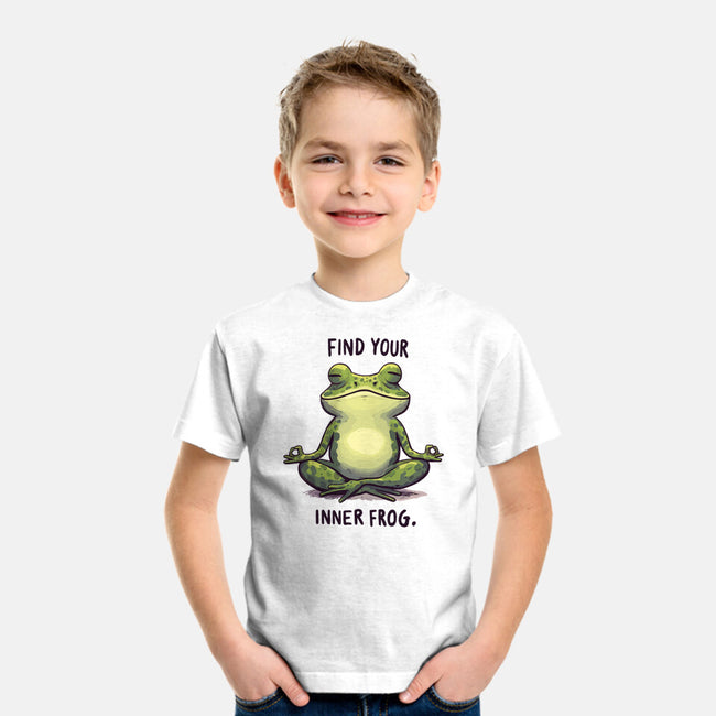 Find Your Inner Frog-Youth-Basic-Tee-Evgmerk