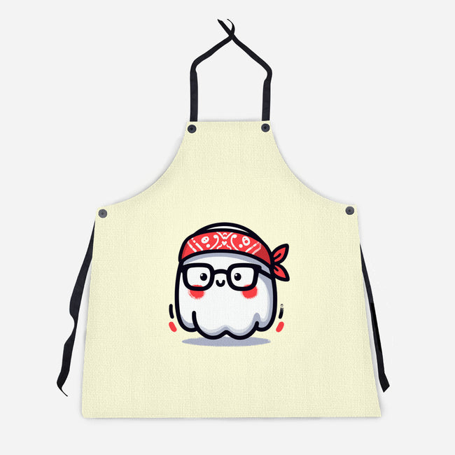 Bandana Ghost-Unisex-Kitchen-Apron-Evgmerk