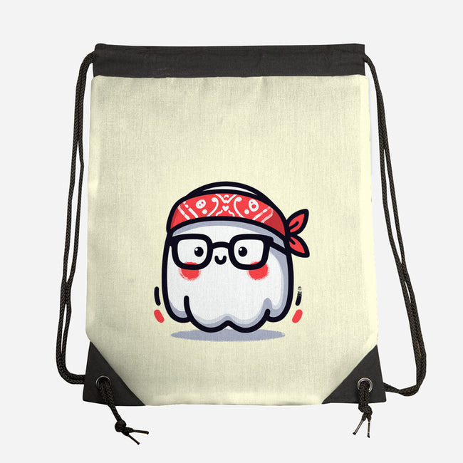 Bandana Ghost-None-Drawstring-Bag-Evgmerk