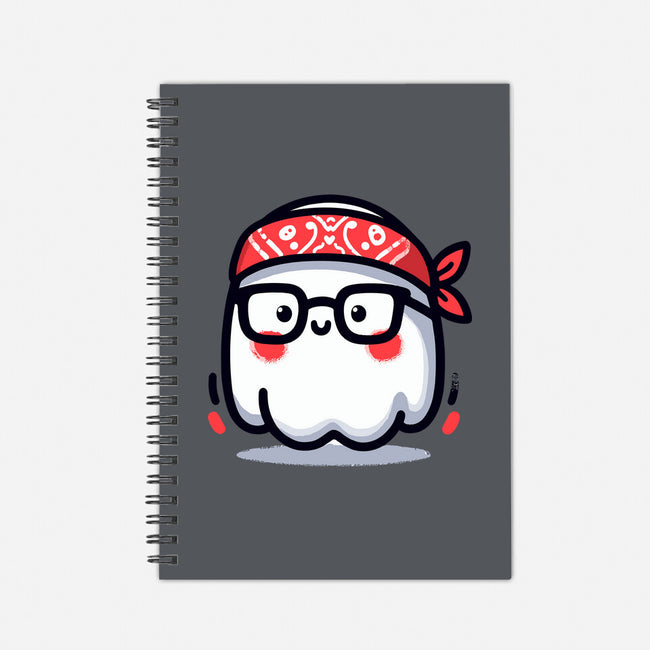 Bandana Ghost-None-Dot Grid-Notebook-Evgmerk