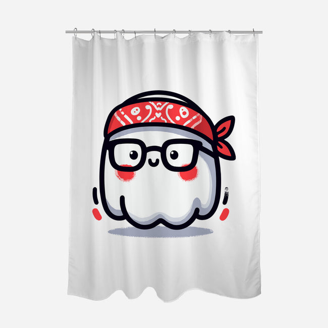 Bandana Ghost-None-Polyester-Shower Curtain-Evgmerk