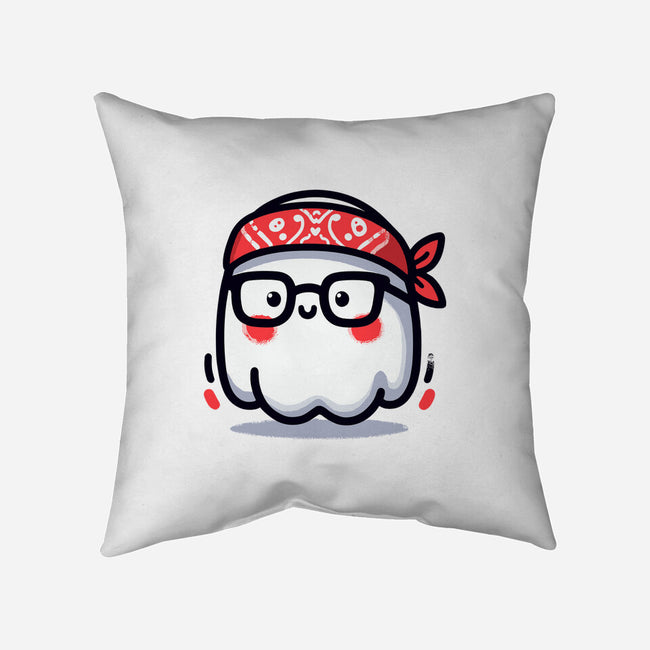 Bandana Ghost-None-Non-Removable Cover w Insert-Throw Pillow-Evgmerk