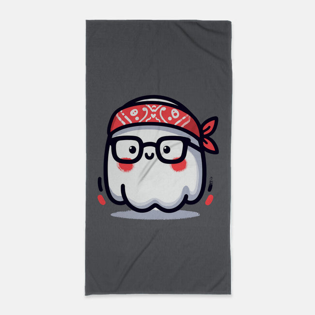 Bandana Ghost-None-Beach-Towel-Evgmerk