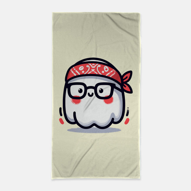 Bandana Ghost-None-Beach-Towel-Evgmerk