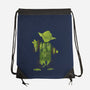 The Jedi Master-None-Drawstring-Bag-dalethesk8er