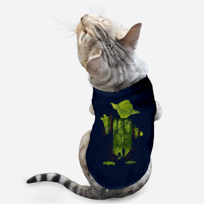 The Jedi Master-Cat-Basic-Pet Tank-dalethesk8er