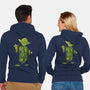 The Jedi Master-Unisex-Zip-Up-Sweatshirt-dalethesk8er