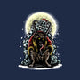 The Throne Of Krampus-Unisex-Crew Neck-Sweatshirt-zascanauta