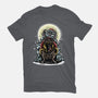 The Throne Of Krampus-Womens-Fitted-Tee-zascanauta