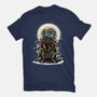 The Throne Of Krampus-Womens-Fitted-Tee-zascanauta