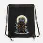 The Throne Of Krampus-None-Drawstring-Bag-zascanauta