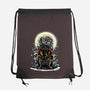 The Throne Of Krampus-None-Drawstring-Bag-zascanauta