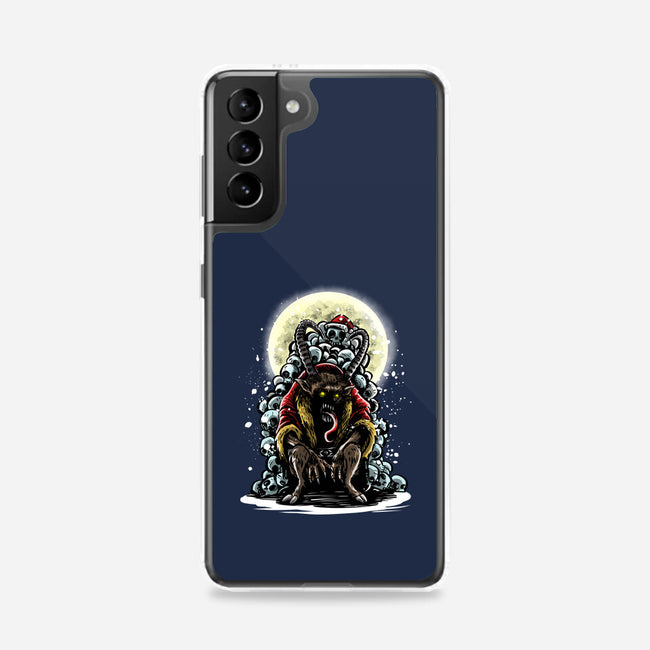 The Throne Of Krampus-Samsung-Snap-Phone Case-zascanauta