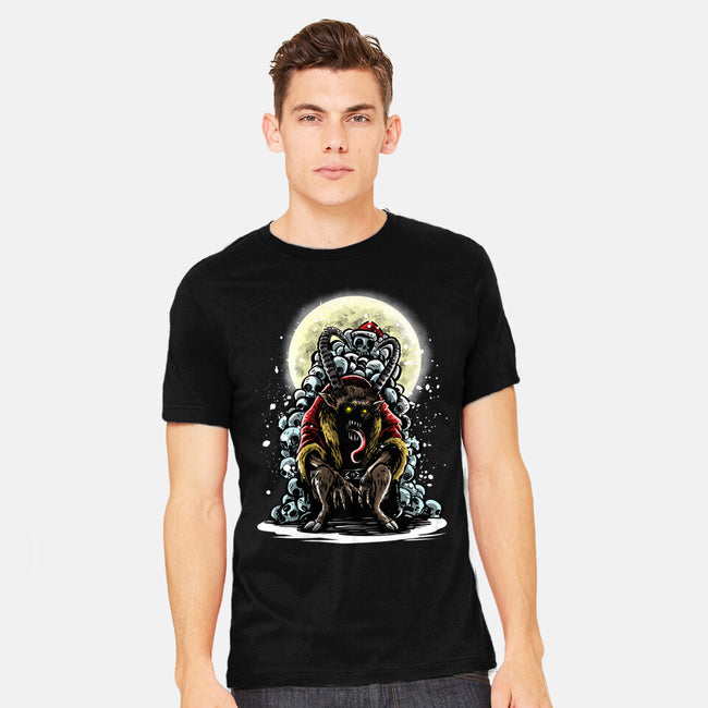 The Throne Of Krampus-Mens-Heavyweight-Tee-zascanauta