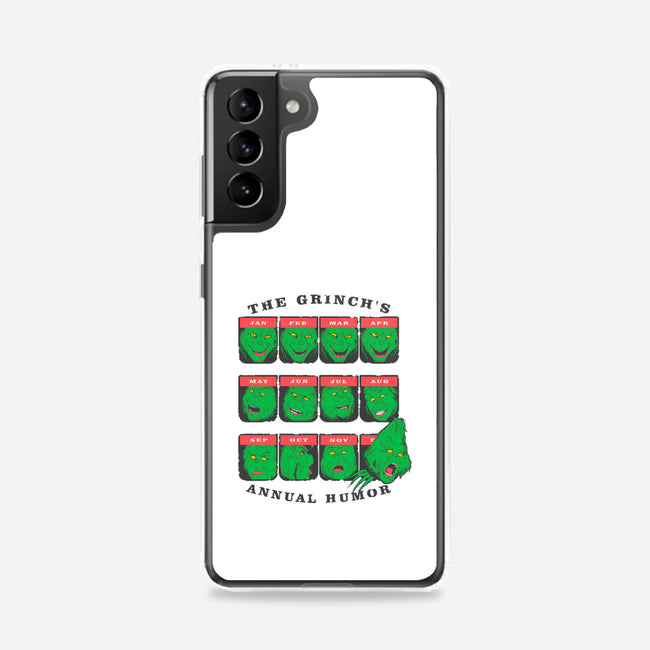 The Grinch's Annual Mood-Samsung-Snap-Phone Case-Umberto Vicente