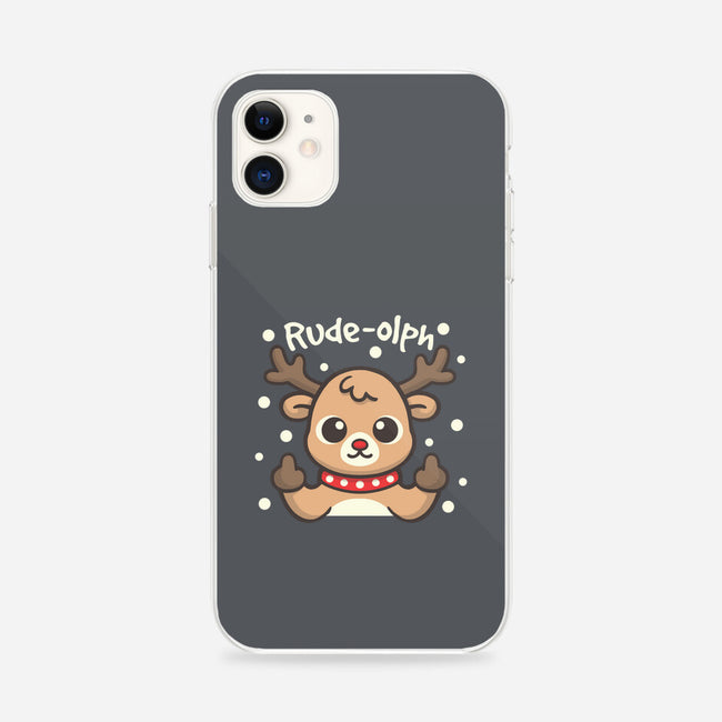 Rude Olph-iPhone-Snap-Phone Case-NemiMakeit