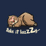 Take It Lazzzy-Womens-Fitted-Tee-Freecheese