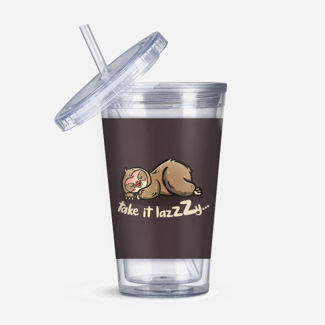 Take It Lazzzy-None-Acrylic Tumbler-Drinkware-Freecheese