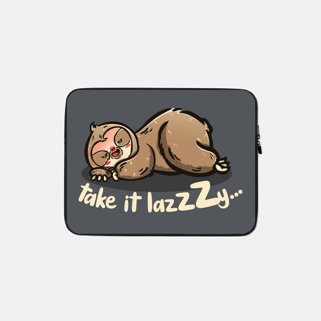 Take It Lazzzy-None-Zippered-Laptop Sleeve-Freecheese