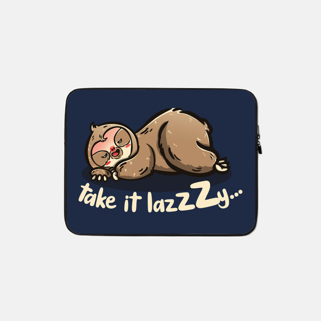 Take It Lazzzy-None-Zippered-Laptop Sleeve-Freecheese