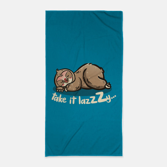 Take It Lazzzy-None-Beach-Towel-Freecheese