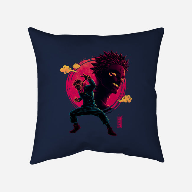 Ultimate King Of Curses-None-Removable Cover-Throw Pillow-teesgeex