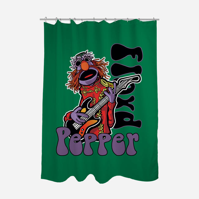 Floyd Pepper-None-Polyester-Shower Curtain-Action Nate