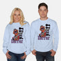 Floyd Pepper-Unisex-Crew Neck-Sweatshirt-Action Nate