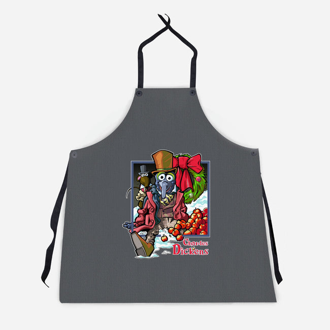 Charles Dickens-Unisex-Kitchen-Apron-Action Nate